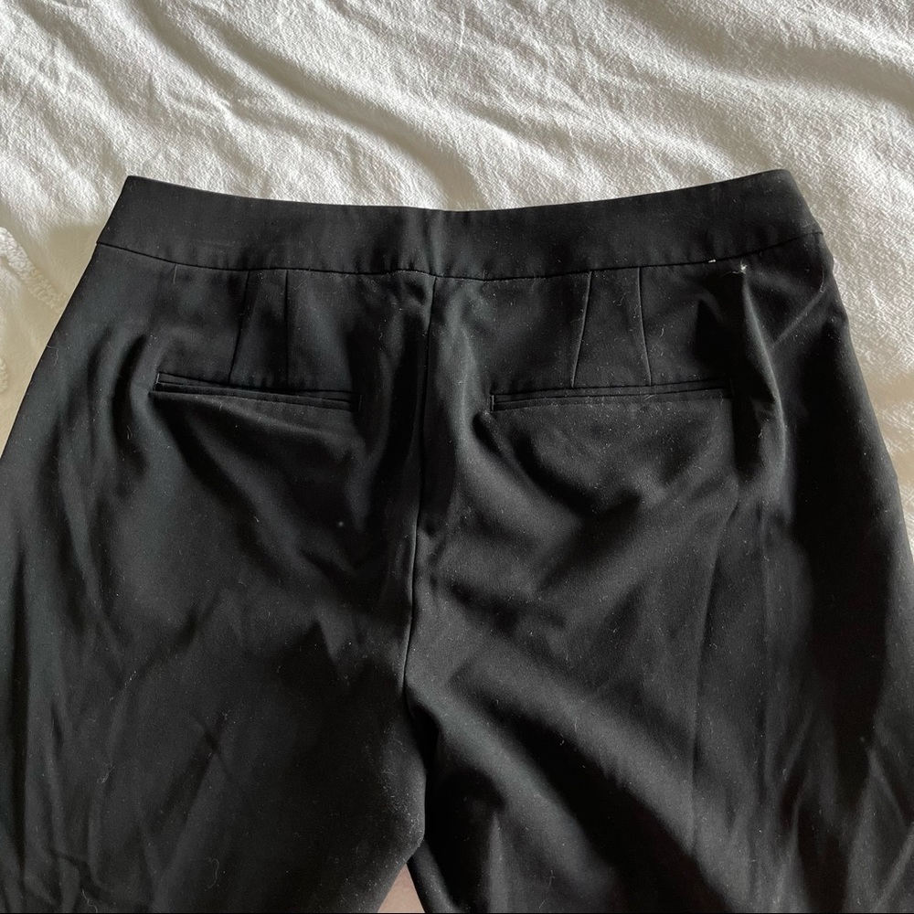 RW&CO Ankle Cropped Dress Pant Bottom Suiting Slim Leg Pockets Size 10 - Picture 8 of 9